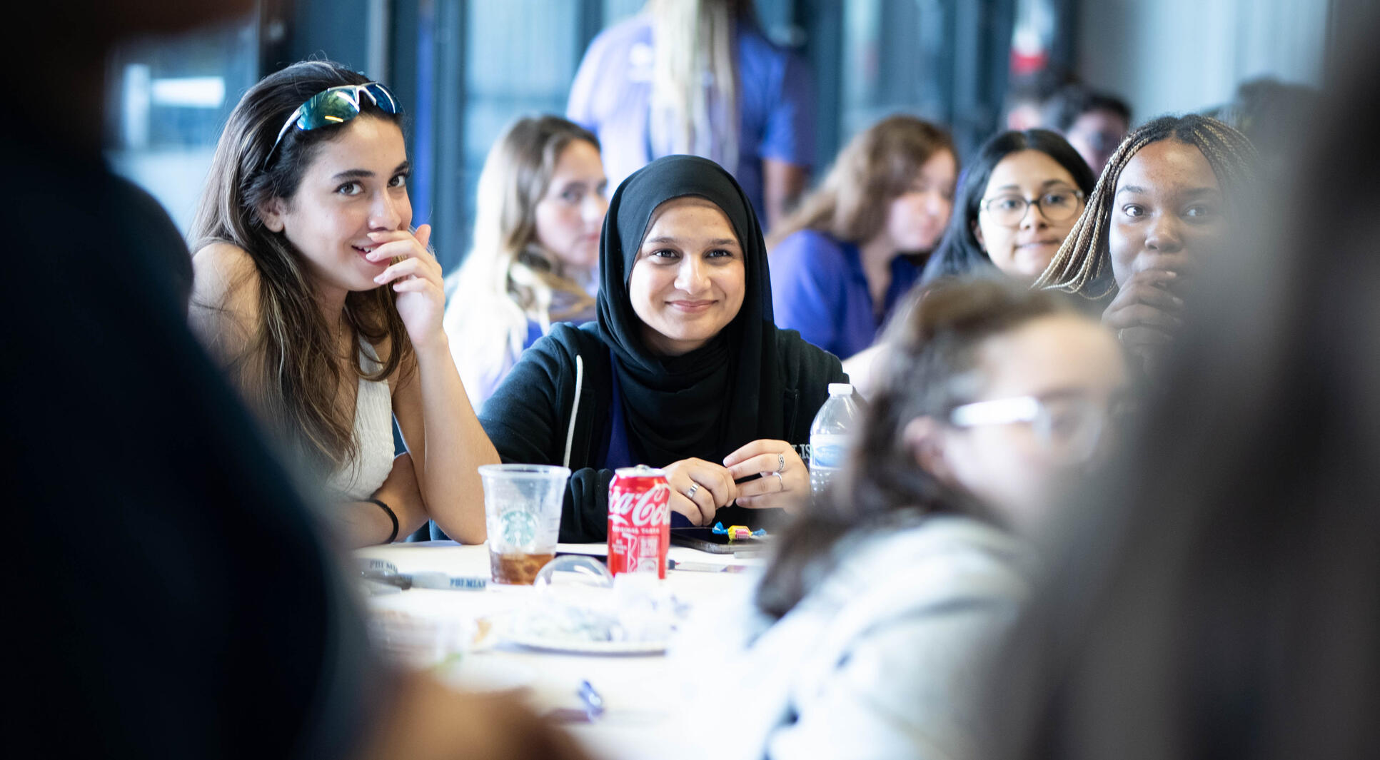 Students at Attention